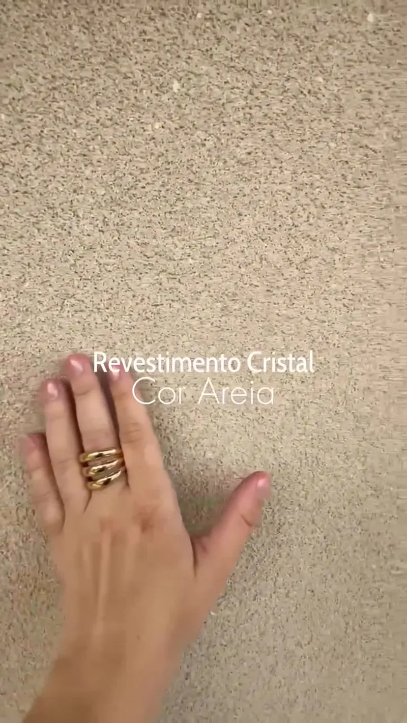 Revestimento Cristal Areia: como iluminar e harmonizar espaços