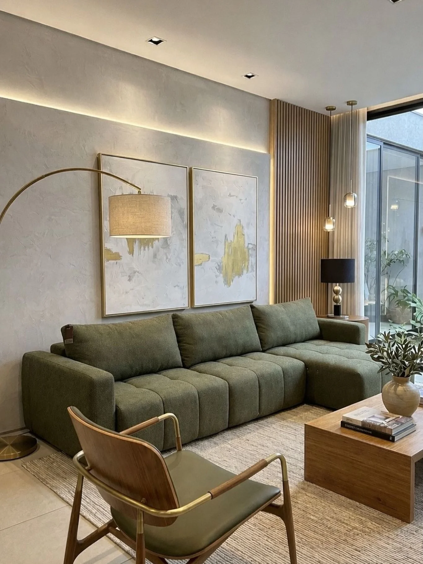 Como escolher móveis personalizados para sala em cores vibrantes.