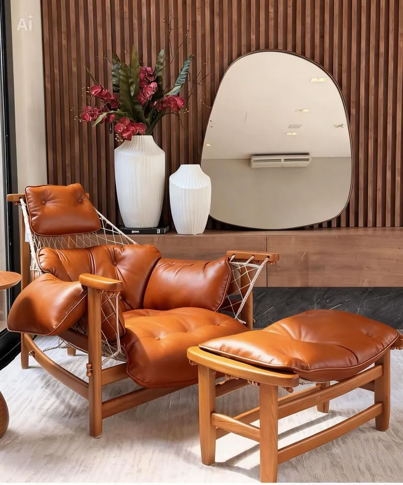 Como escolher uma poltrona para sala de estar com estilo icônico e acabamento refinado