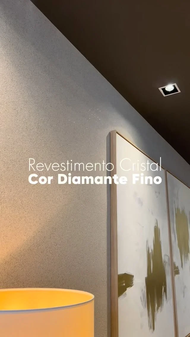 Cristal Diamante Fino traz sofisticação e leveza para ambientes.