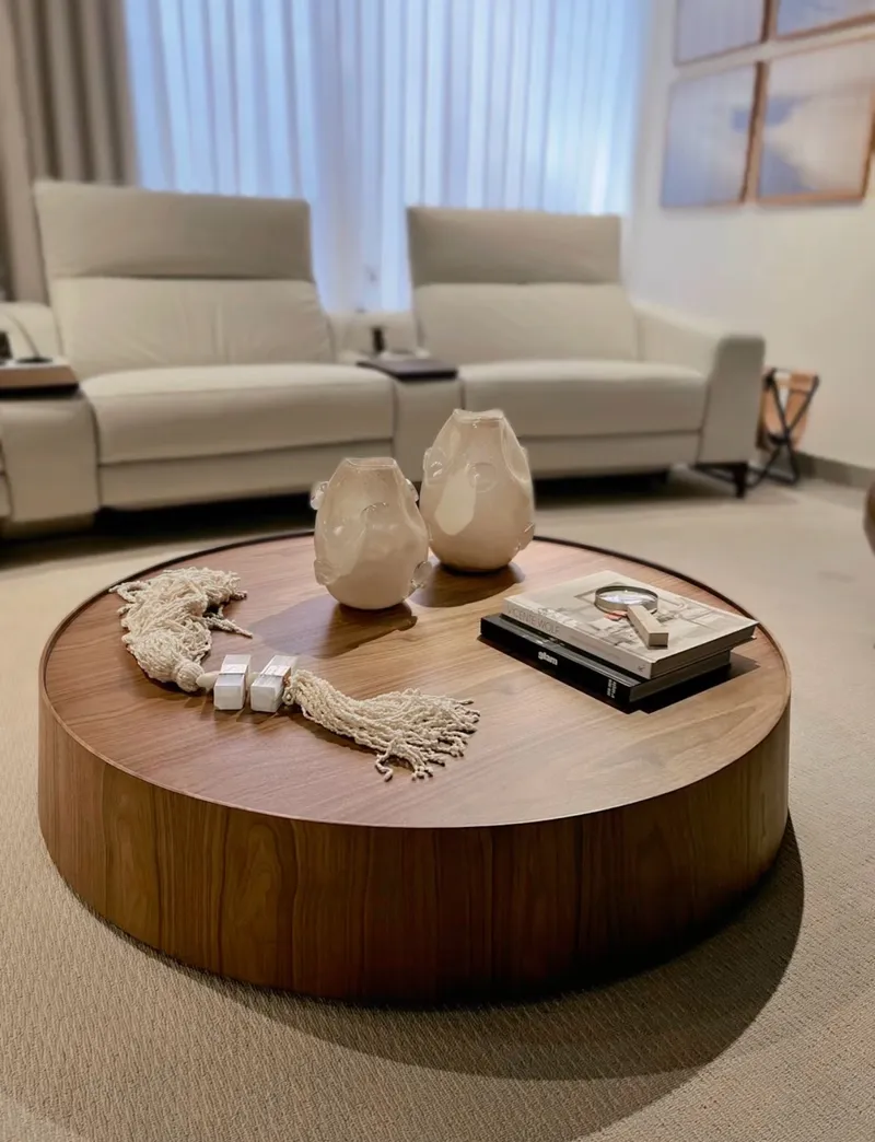 Como escolher uma mesa de centro para decoração de sala de cinema