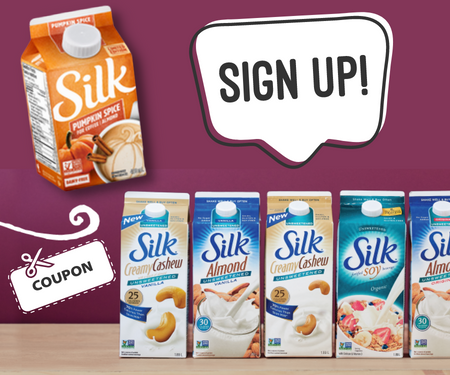 Stay In The Loop With Silk Coupons & More