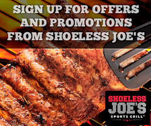 Join the Shoeless Joe’s E-Team