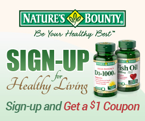 Nature’s Bounty Newsletter Sign-Up