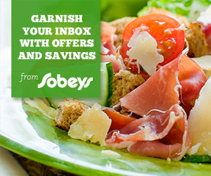 Savings from Sobeys in Your Inbox