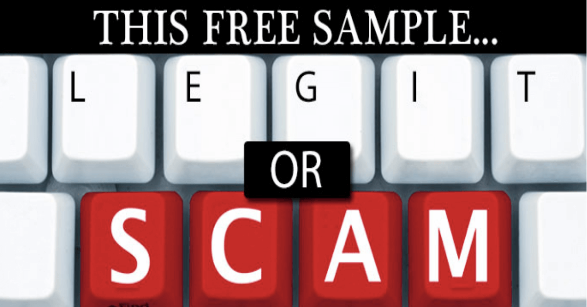 free sample legitimate