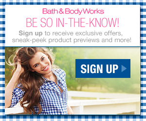 Bath and Body Works Canada Newsletter