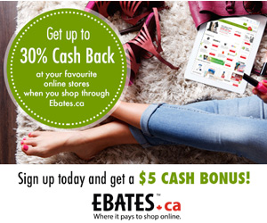 Get $5 Now from Ebates!