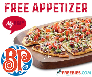 Free Appetizer From Boston Pizza