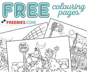 Free Flintstones Colouring Pages