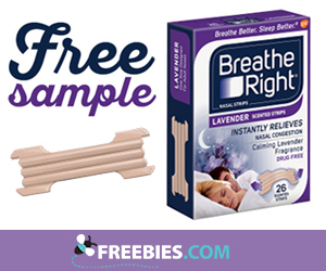 Get a Free Breathe Right Sample