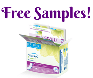 TENA Free Samples: Get Multiple Samples Today