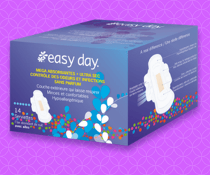 Free Easy Day Pads and Liners