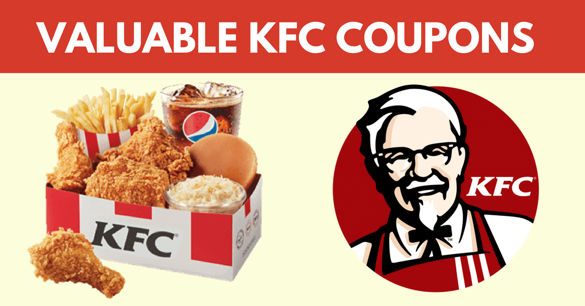 KFC Coupons Get Yours Today To Save Big On Fast Food