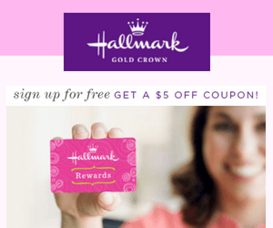 $5 Off Hallmark Coupon