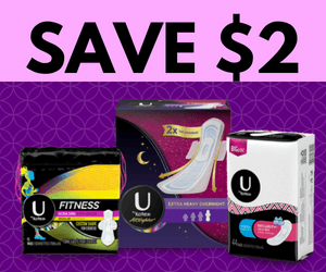 $2 Off U by Kotex