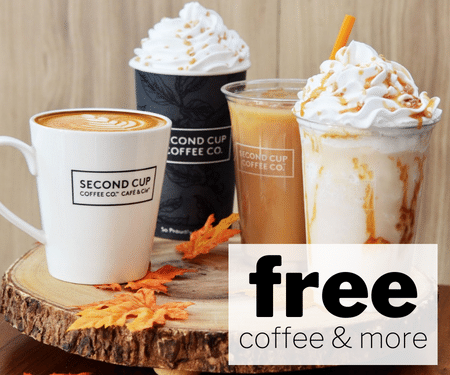 Second Cup Rewards Program: Get a Free Coffee