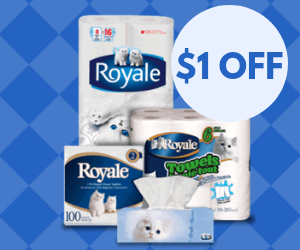 Free $1 Off Royale Coupon