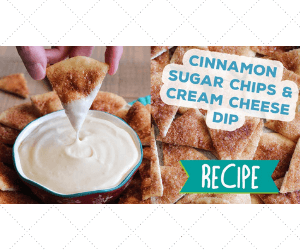 Sweet Cinnamon Sugar Chips & Dip