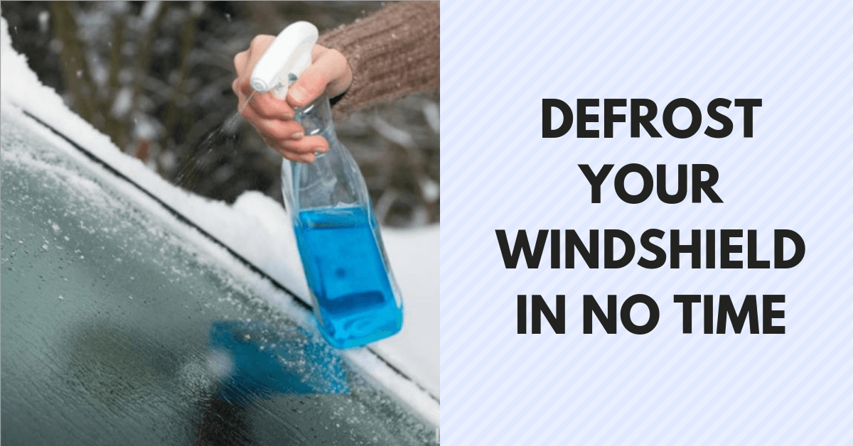 How To Defrost Your Windshield In No Time