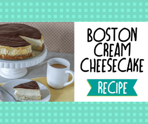 Boston Cream Cheesecake Recipe