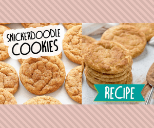 Sweet Snickerdoodle Cookies