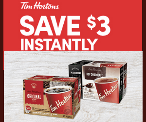 Save $3 On Tim Hortons Products