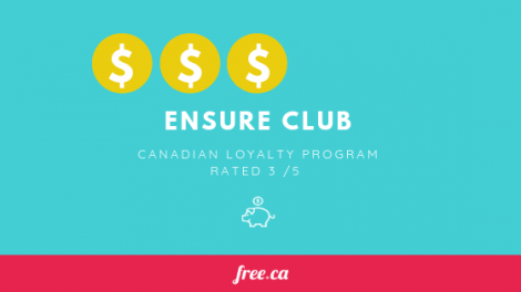 ensure club Canada rated 3/5 by free.ca