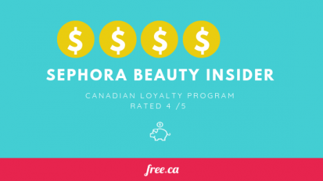 sephora beauty insider rating from Free.ca 