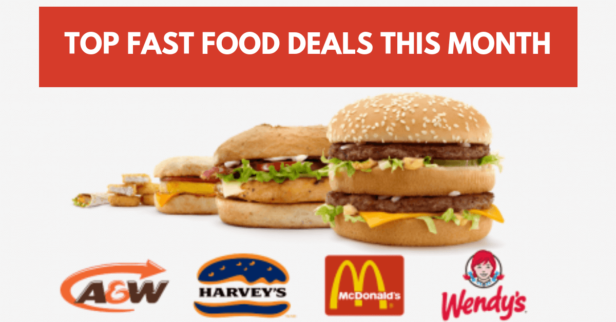 Fast Food Deals Canada 1 1 