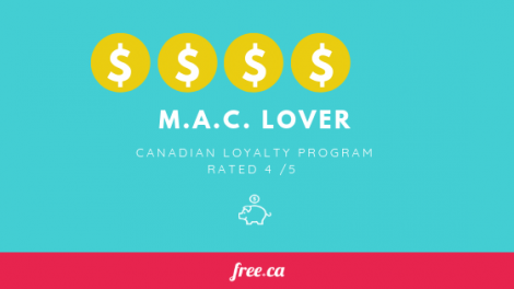 M.A.C. Lover rated by Free.ca loyalty programs in Canada