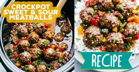 sweet and sour meatballs