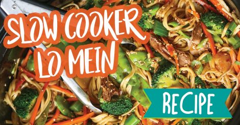 slow cooker lo mein