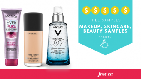 free makeup samples canada