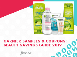 Garnier Free Samples & Coupons: Beauty Savings Guide 2019