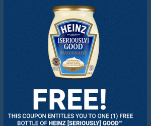 Free Heinz Mayonnaise Coupon