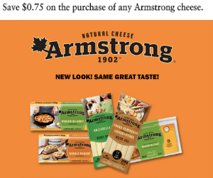 $0.75 Off Armstrong Cheese Coupon