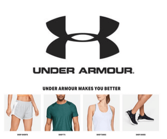 40% Off At Under Armour