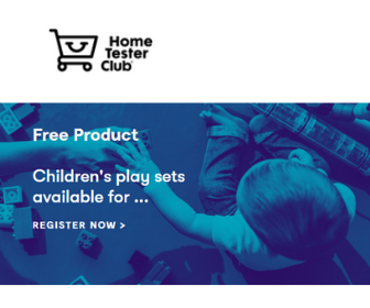 Free Children’s Play Sets from Home Tester Club