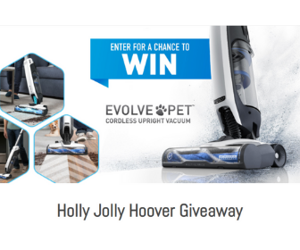 Win a Hoover ONEPWR Evolve Pet Cordless Upright Vacuum!