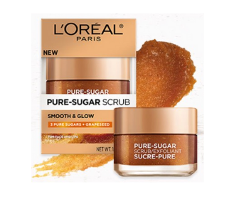 FREE L’Oreal Pure-Sugar Scrub Sample