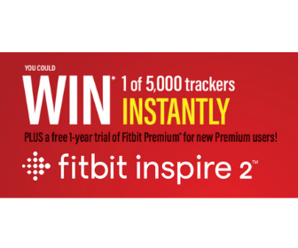 Win a Fitbit Inspire 2