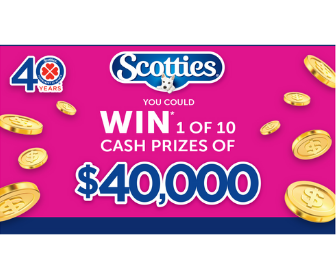 Win $40,000 from Scotties