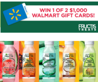 Win a $1,000 Walmart Gift Card!