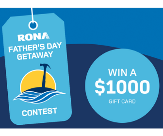 Win a $1,000 RONA Gift Card