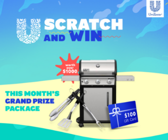 Win a Summer BBQ Prize Package from Unilever