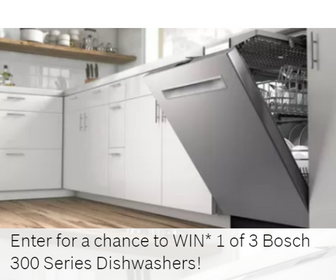 Win a Dishwasher from Bosch