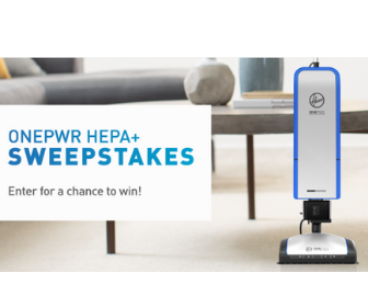 Win a Hoover ONEPWR HEPA+ Vacuum