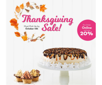 Marble Slab: Thanksgiving Sale Online Orders 20% Off