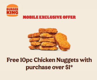 Free Burger King Chicken Nuggets